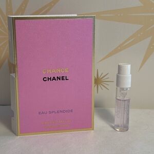 2/$20 Chanel Chance Eau Splendide sample 1.5ml